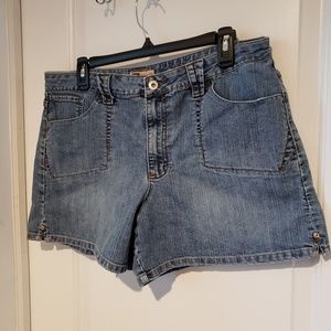 Faded Glory Jean Shorts Size 16